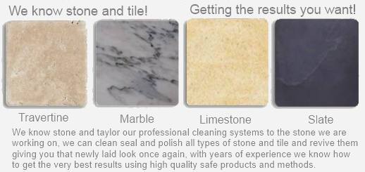 With years of experience we kow how to get results on stone floors